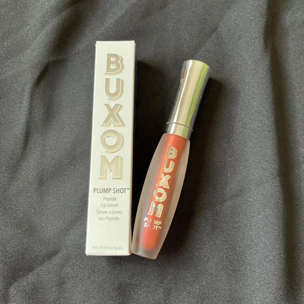 BUXOM Plump Shot Peptide Lip Serum 0.14 oz Multichrome tint Enchanted berry